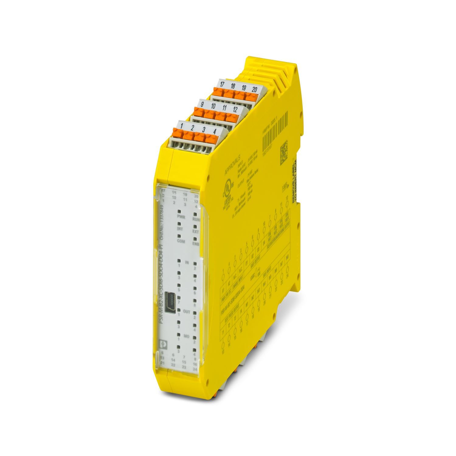 Phoenix Contact - Module maître - gamme PSR Modular - PSR-M-B2-XC-SDI8-SDO4-DO4-PI