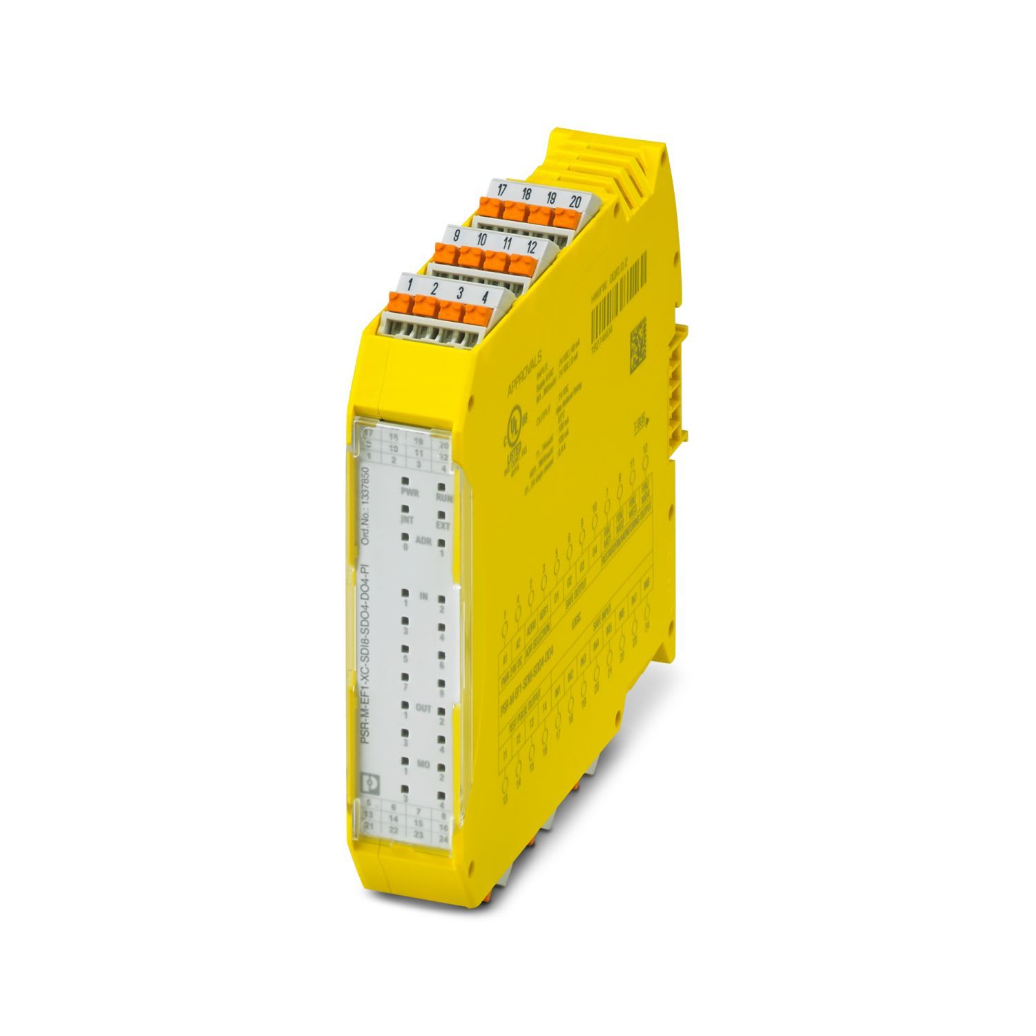 Phoenix Contact - Module d'extension sécurisé - gamme PSR Modular - PSR-M-EF1-XC-SDI8-SDO4-DO4-PI