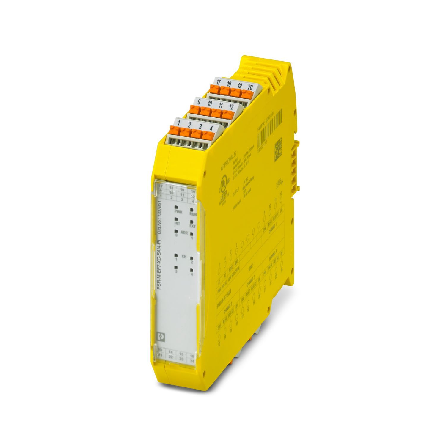 Phoenix Contact - Module d'extension sécurisé - gamme PSR Modular - PSR-M-EF7-XC-SAI4-PI
