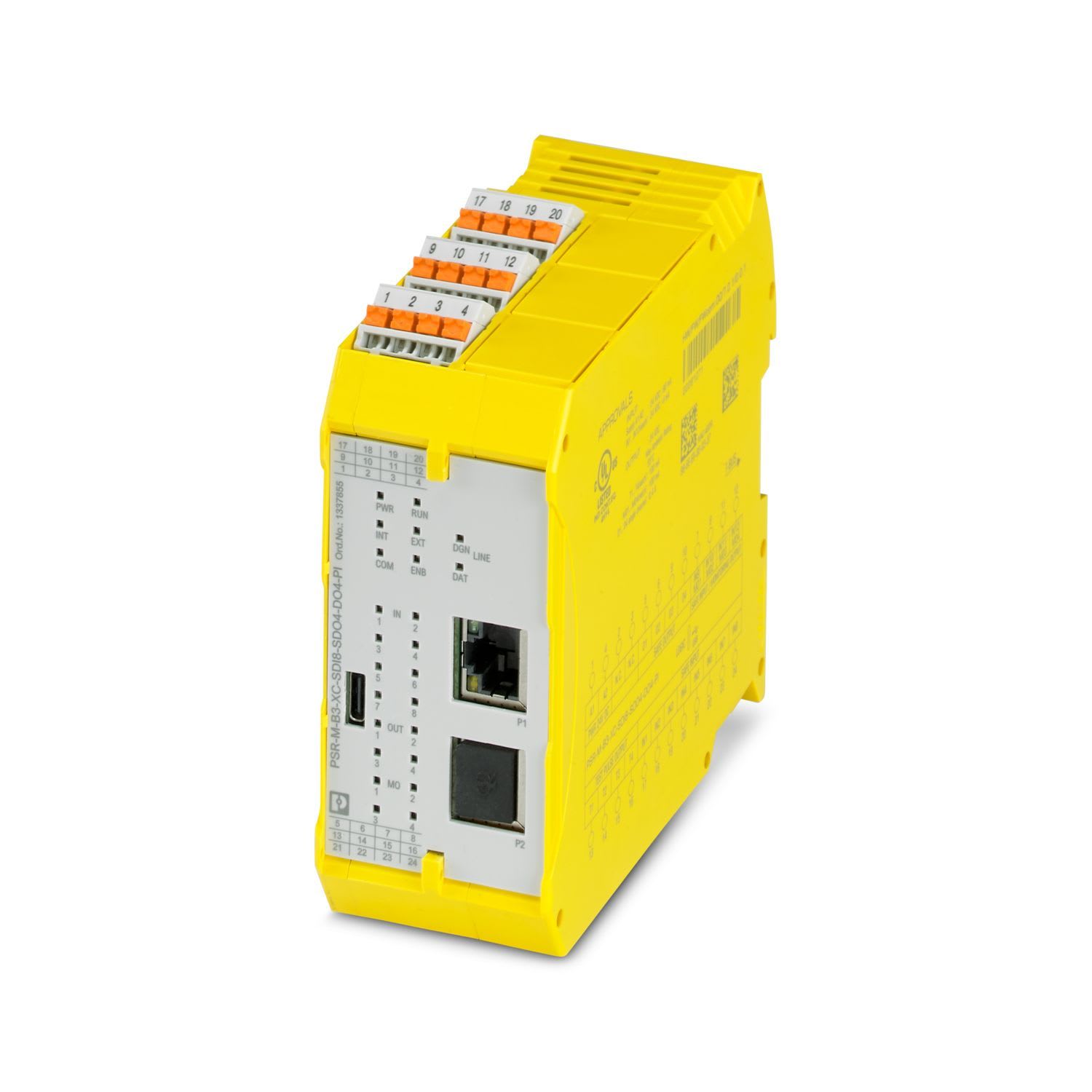 Phoenix Contact - Module maître - gamme PSR Modular - PSR-M-B3-XC-SDI8-SDO4-DO4-PI