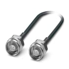 Phoenix Contact - Cordon COAXIAL PVC - type N male vers type N male - Noir - 0,5m