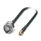 Phoenix Contact - Cordon COAXIAL PVC - traversée N male vers R-SMA male - Noir - 1m