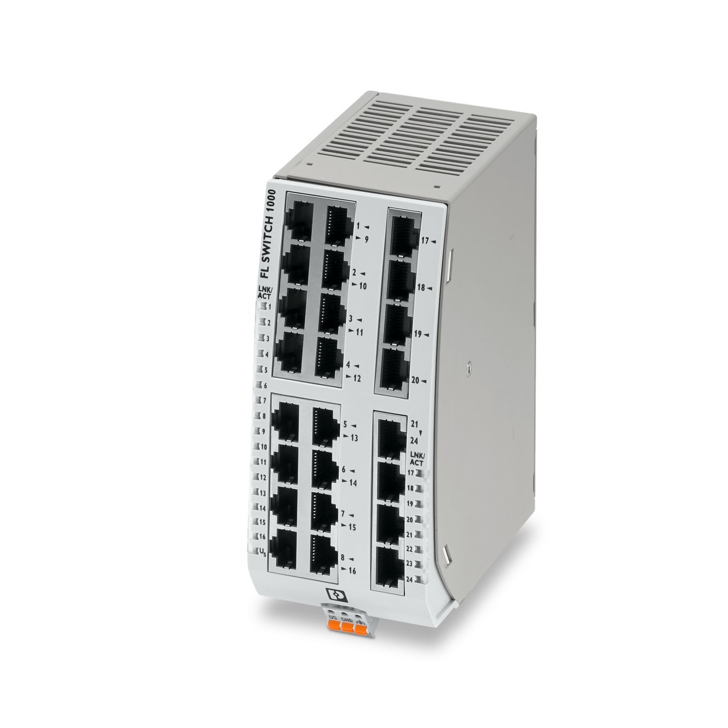 Phoenix Contact - FL SWITCH 1024T - Switch Ethernet Industriel non manageable - FL SWITCH 1024T