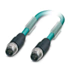 Phoenix Contact - Câble Bus, 4 pôles, Ethernet CAT5, M12 mâle droit, M12 mâle droit, D, 3 m