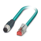 Phoenix Contact - Câble Bus, 8 pôles, Ethernet CAT5, M12 mâle droit, RJ45, A, 10 m