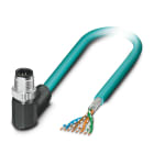 Phoenix Contact - Câble Bus, 8 pôles, Ethernet CAT5, M12 mâle coudé, Ext. Libre, A, 5 m