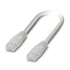 Phoenix Contact - Cordon Ethernet Infrastructue RJ45 Cat 5, cable PVC U/UTP AWG24 - Gris - 1m