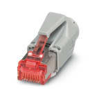Phoenix Contact - Connecteur male Ethernet RJ45 blindé Cat6A Industrial AWG 27-24 - Gris
