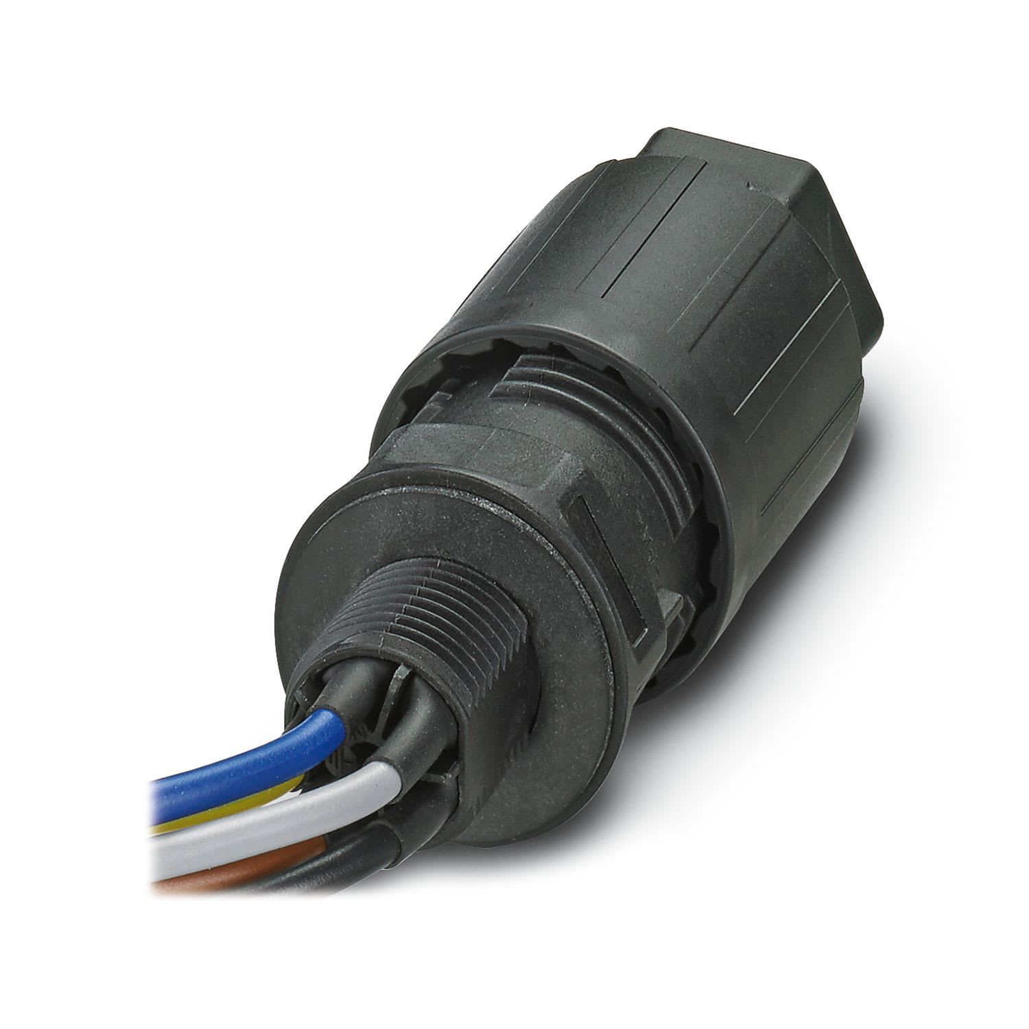 Phoenix Contact - Traversée de paroi QPD W 4PE1,5 6-11 M20 0,5 BK