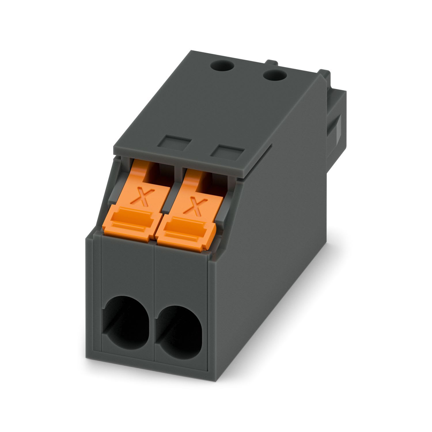 Phoenix Contact - Fiche débrochable 2p, pas: 3.5 mm, 1.5 mm², 8 A, 160 V - XPC 1,5/ 2-ST-3,5 BK