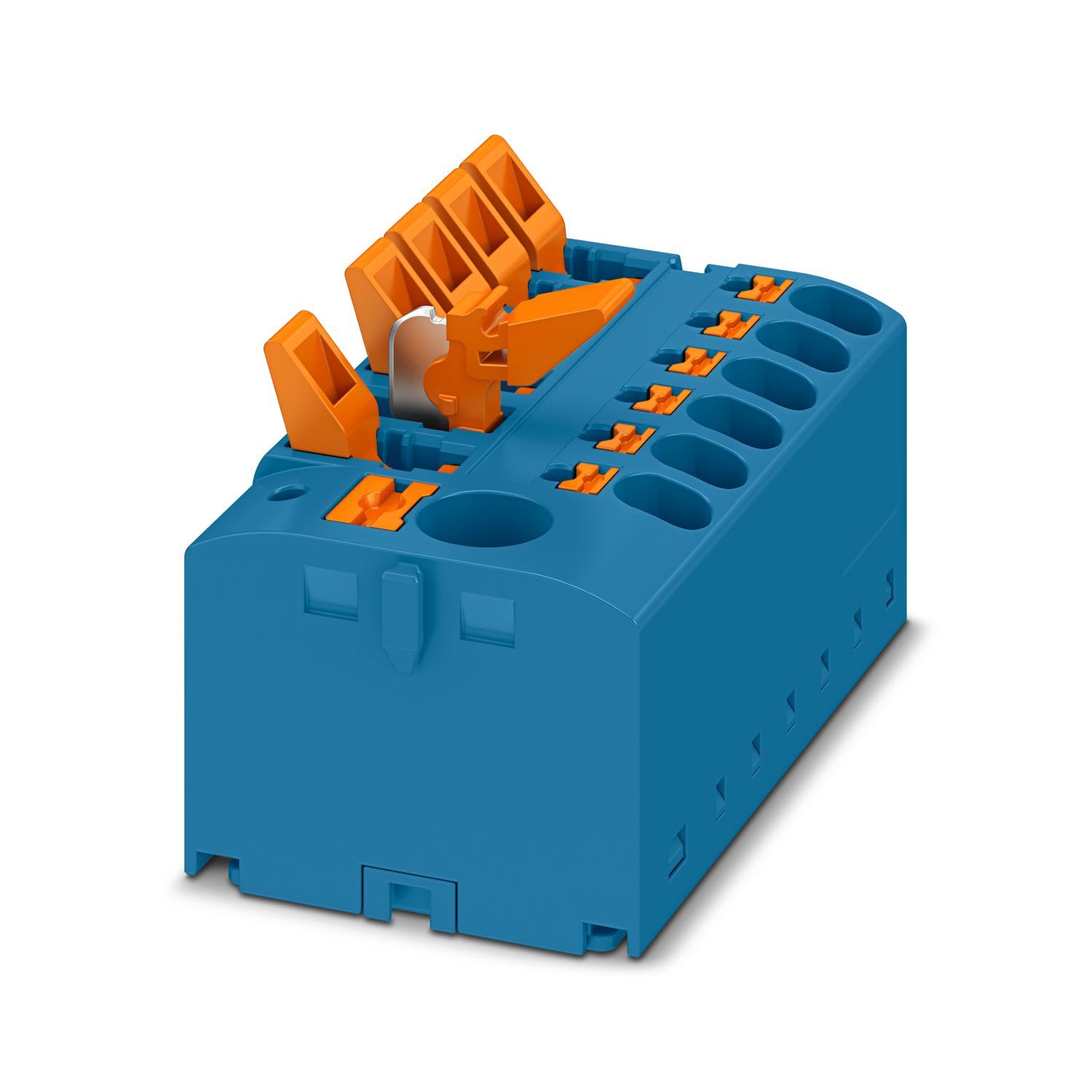 Phoenix Contact - PTFIX 6/6X2,5-MTL BU - Bloc répartiteur PTFIX sectionnable