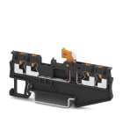 Phoenix Contact - PT 1,5/S-QUATTRO-MT BK - Bloc de jonction sectionnable