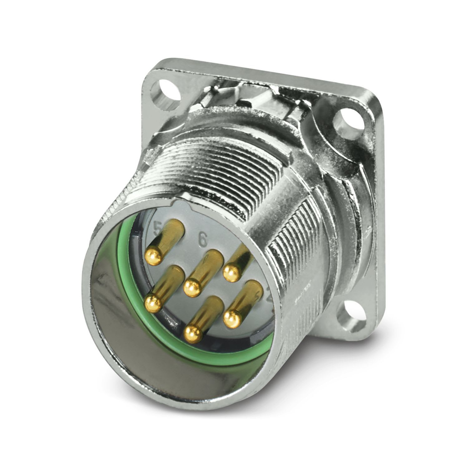 Phoenix Contact - M23-06P1N8AW500S - Embases paroi avant - M23-06P1N8AW500S
