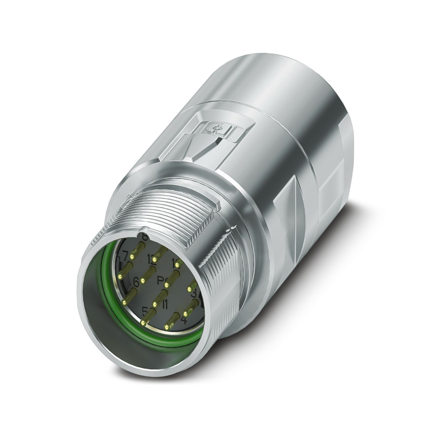 Phoenix Contact - M23-12P1N8A90DUS - Connecteur prolongateur - M23-12P1N8A90DUS