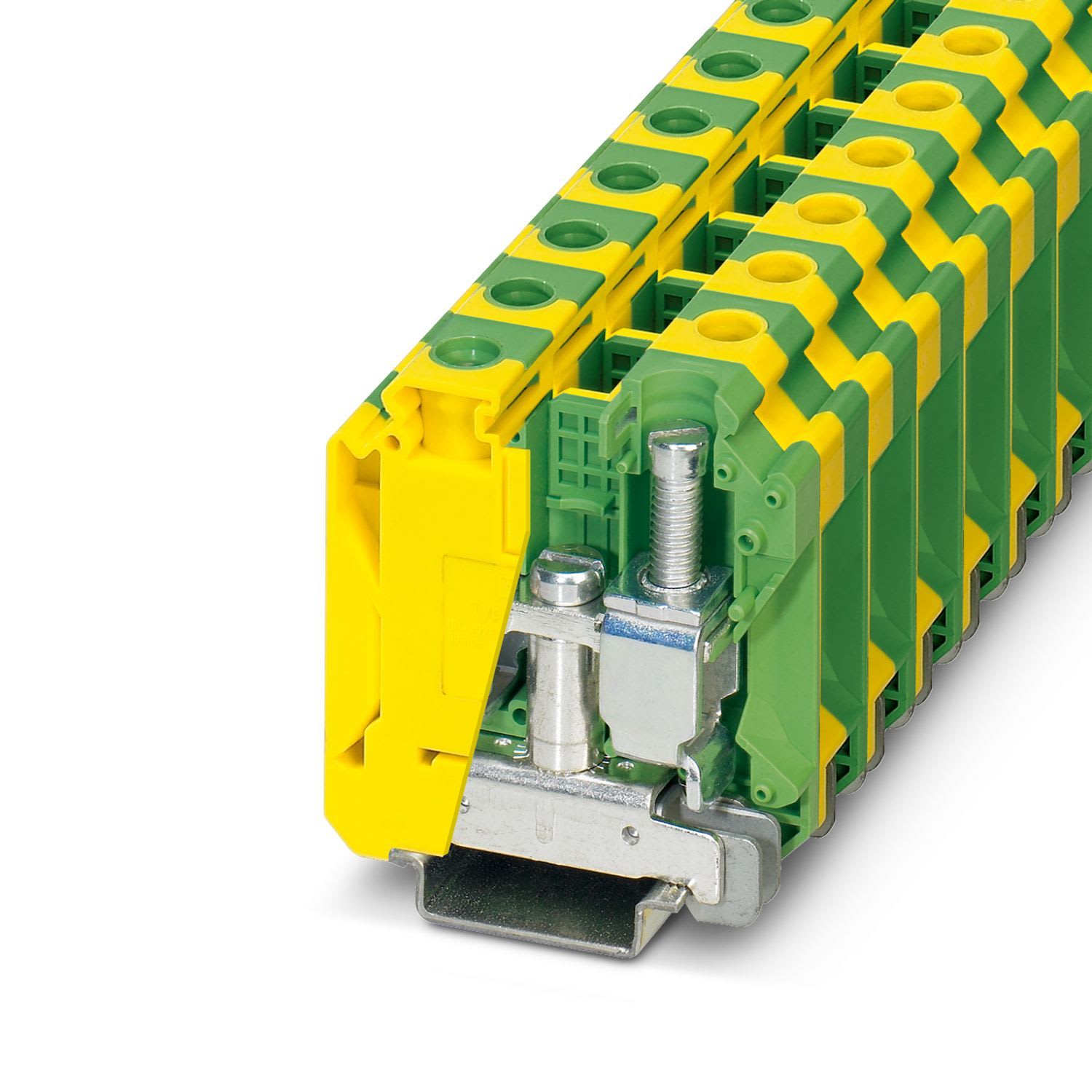 Phoenix Contact - TB 35-PE I - Bloc de jonction avec raccordement à la terre
