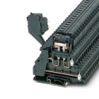 Phoenix Contact - TB 4-2L-HESILED 24 (5X20) I - Bloc de jonction à fusibles double étage