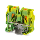 Phoenix Contact - MPT 4-PE - Mini bloc de jonction avec raccordement à la terre