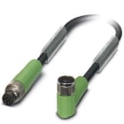 Phoenix Contact - Câble capt./act., 8 pôles, PUR, M8 mâle droit, M8 femelle coudé, A, 0,6 m