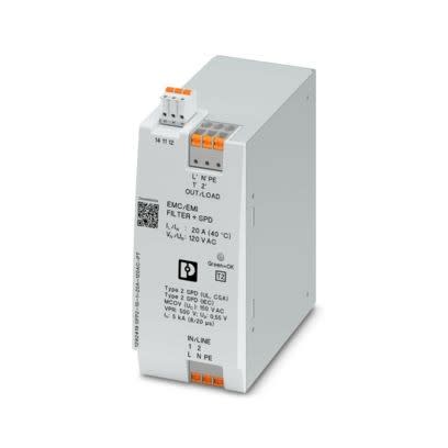 Phoenix Contact - Filtre CEM avec parafoudre 120V - 20A