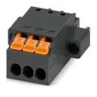 Phoenix Contact - Fiche débrochable 3p, pas: 3.5 mm, 1.5 mm², 8 A, 160 V - XPC 1,5/ 3-STF-3,5 BK