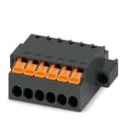 Phoenix Contact - Fiche débrochable 6p, pas: 3.5 mm, 1.5 mm², 8 A, 160 V - XPC 1,5/ 6-STF-3,5 BK