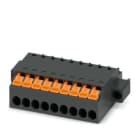 Phoenix Contact - Fiche débrochable 9p, pas: 3.5 mm, 1.5 mm², 8 A, 160 V - XPC 1,5/ 9-STF-3,5 BK