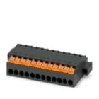 Phoenix Contact - Fiche débrochable 12p, pas: 3.5 mm, 1.5 mm², 8 A, 160 V - XPC 1,5/12-STF-3,5 BK