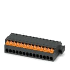 Phoenix Contact - Fiche débrochable 14p, pas: 3.5 mm, 1.5 mm², 8 A, 160 V - XPC 1,5/14-STF-3,5 BK