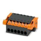 Phoenix Contact - Fiche débrochable 6p, pas: 3.5 mm, 1.5 mm², 8 A, 160 V - XPC 1,5/ 6-ST-3,5-LR BK