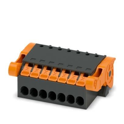 Phoenix Contact - Fiche débrochable 7p, pas: 3.5 mm, 1.5 mm², 8 A, 160 V - XPC 1,5/ 7-ST-3,5-LR BK