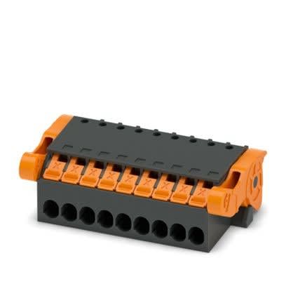 Phoenix Contact - Fiche débrochable 9p, pas: 3.5 mm, 1.5 mm², 8 A, 160 V - XPC 1,5/ 9-ST-3,5-LR BK