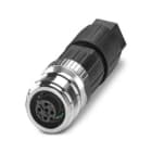 Phoenix Contact - Connecteur M12 Push-pull, A, fem. droit, 5P, push-lock, non blindé, diam. 4 à 8