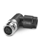 Phoenix Contact - Connecteur M12 Push-pull, A, fem. coudé, 5P, push-lock, non blindé, diam. 4 à 8