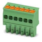 Phoenix Contact - Fiche débrochable 6p, pas: 3.5 mm, 1.5 mm², 8 A, 160 V - FMCOR 1,5/ 6-ST-3,5