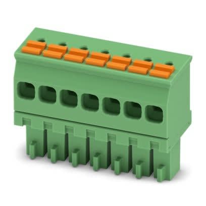 Phoenix Contact - Fiche débrochable 7p, pas: 3.5 mm, 1.5 mm², 8 A, 160 V - FMCOR 1,5/ 7-ST-3,5