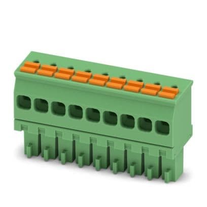 Phoenix Contact - Fiche débrochable 9p, pas: 3.5 mm, 1.5 mm², 8 A, 160 V - FMCOR 1,5/ 9-ST-3,5