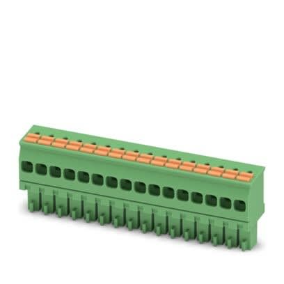 Phoenix Contact - Fiche débrochable 16p, pas: 3.5 mm, 1.5 mm², 8 A, 160 V - FMCOR 1,5/16-ST-3,5