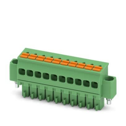 Phoenix Contact - Fiche débrochable 10p, pas: 3.5 mm, 1.5 mm², 8 A, 160 V - FMCOR 1,5/10-STF-3,5
