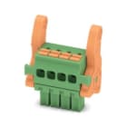 Phoenix Contact - Fiche débrochable 4p, pas: 3.5 mm, 1.5 mm², 8 A, 160 V - FMCOW 1,5/ 4-ST-3,5-LR