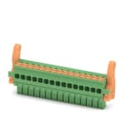 Phoenix Contact - Fiche débrochable 15p, pas: 3.5 mm, 1.5 mm², 8 A, 160 V - FMCOW 1,5/15-ST-3,5-LR