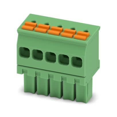 Phoenix Contact - Fiche débrochable 5p, pas: 3.5 mm, 1.5 mm², 8 A, 160 V - FMCOW 1,5/ 5-ST-3,5