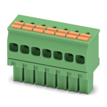 Phoenix Contact - Fiche débrochable 7p, pas: 3.5 mm, 1.5 mm², 8 A, 160 V - FMCOW 1,5/ 7-ST-3,5