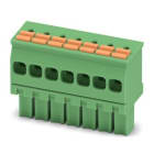 Phoenix Contact - Fiche débrochable 7p, pas: 3.5 mm, 1.5 mm², 8 A, 160 V - FMCOW 1,5/ 7-ST-3,5