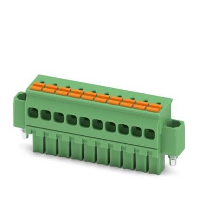 Phoenix Contact - Fiche débrochable 10p, pas: 3.5 mm, 1.5 mm², 8 A, 160 V - FMCOW 1,5/10-STF-3,5