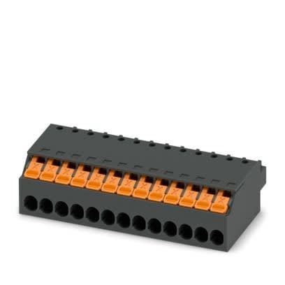 Phoenix Contact - Fiche débrochable 13p, pas: 3.5 mm, 1.5 mm², 8 A, 160 V - XPC 1,5/13-ST-3,5 BK