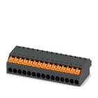 Phoenix Contact - Fiche débrochable 15p, pas: 3.5 mm, 1.5 mm², 8 A, 160 V - XPC 1,5/15-ST-3,5 BK