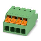 Phoenix Contact - Fiche débrochable 4p, pas: 5.08 mm, 2.5 mm², 16 A, 320 V - XPC 2,5/ 4-ST-5,08