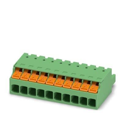 Phoenix Contact - Fiche débrochable 10p, pas: 5.08 mm, 2.5 mm², 16 A, 320 V - XPC 2,5/10-ST-5,08