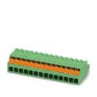 Phoenix Contact - Fiche débrochable 14p, pas: 5.08 mm, 2.5 mm², 16 A, 320 V - XPC 2,5/14-ST-5,08