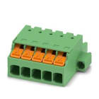 Phoenix Contact - Fiche débrochable 5p, pas: 5.08 mm, 2.5 mm², 16 A, 320 V - XPC 2,5/ 5-STF-5,08